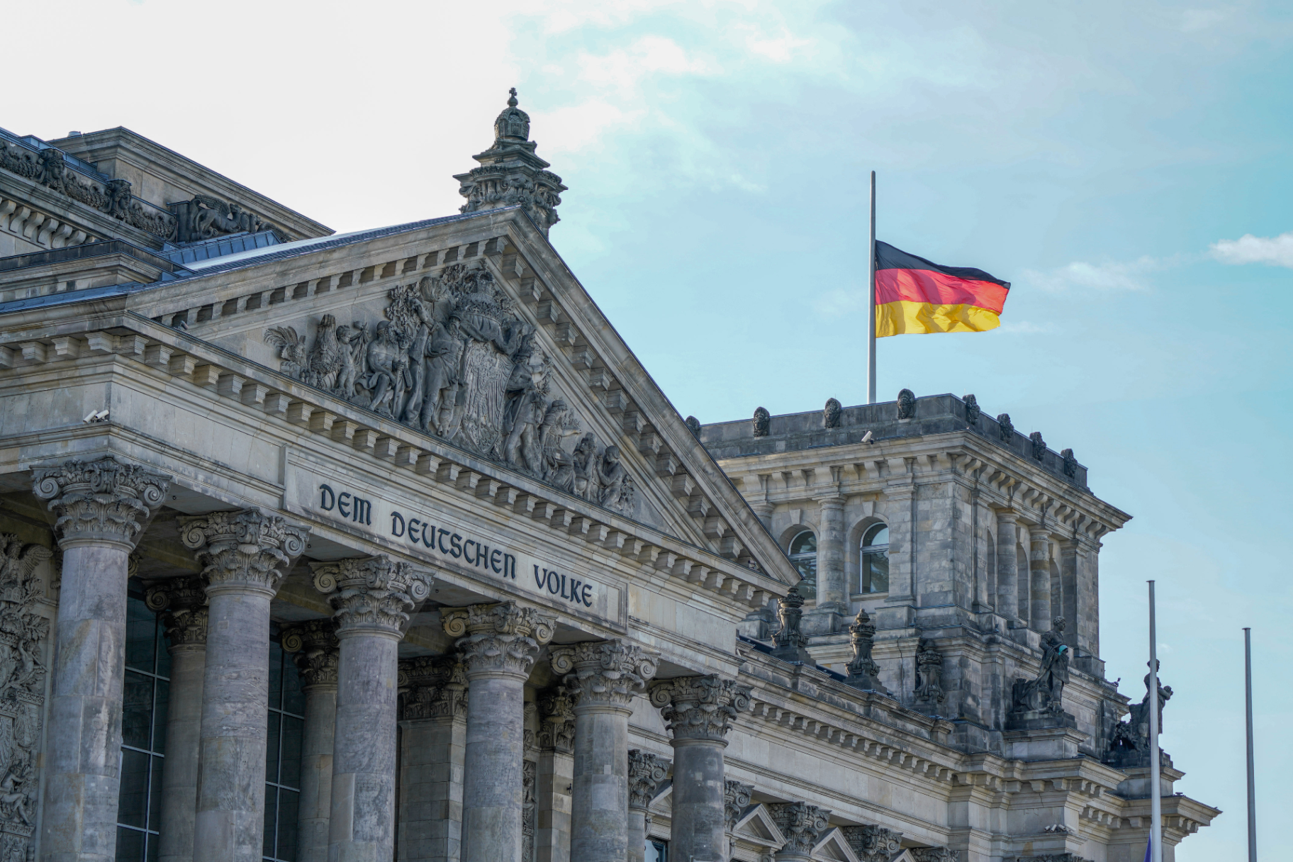 Reichstag, Dem Deutschen Volke